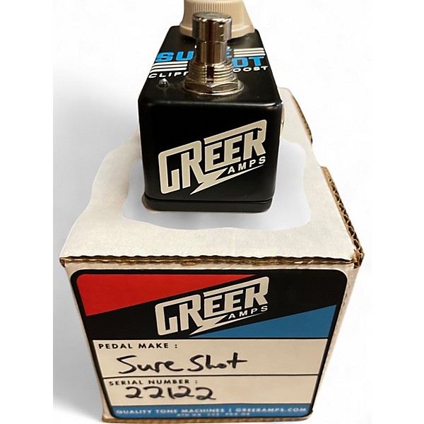 Used Greer Amplification Sure Shot Effect Pedal