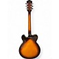 Used Airline H74 DLX 2 Color Sunburst Hollow Body Electric Guitar