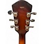 Used Airline H74 DLX 2 Color Sunburst Hollow Body Electric Guitar