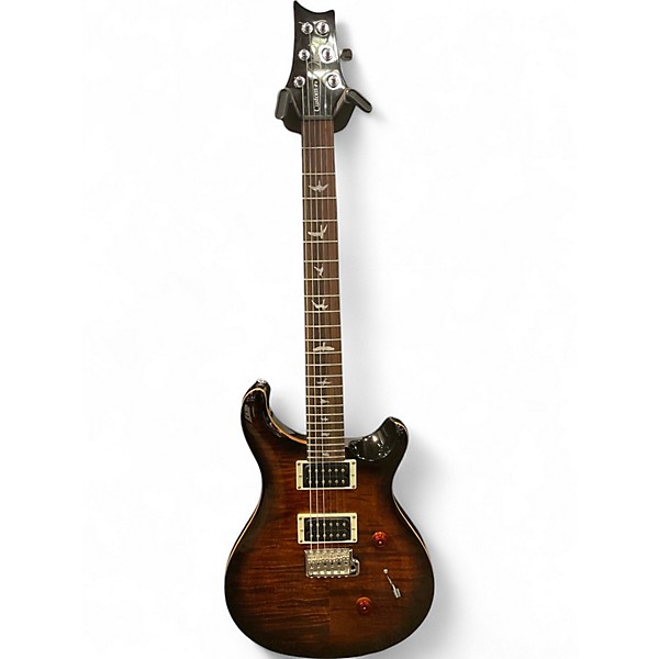 Used PRS SE Custom 24 Tiger Eye Solid Body Electric Guitar