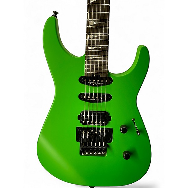 Used Jackson AMERICAN SERIES SOLOIST SL3 SLIME GREEN Solid Body Electric Guitar