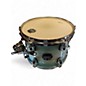 Used Mapex 5 Piece Amory Aquamarine  Drum Kit