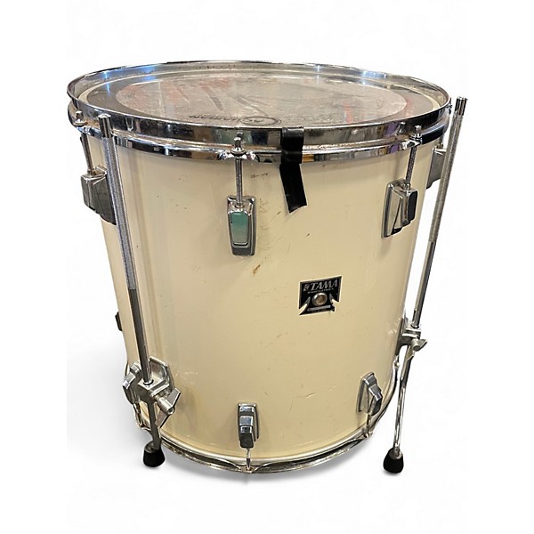 Used Tama 4 Piece 70s Swingstar Vintage White Drum Kit
