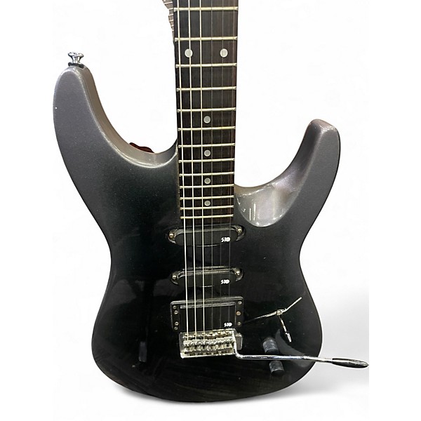 Used Series 10 HSS Metallic Silver Solid Body Electric Guitar