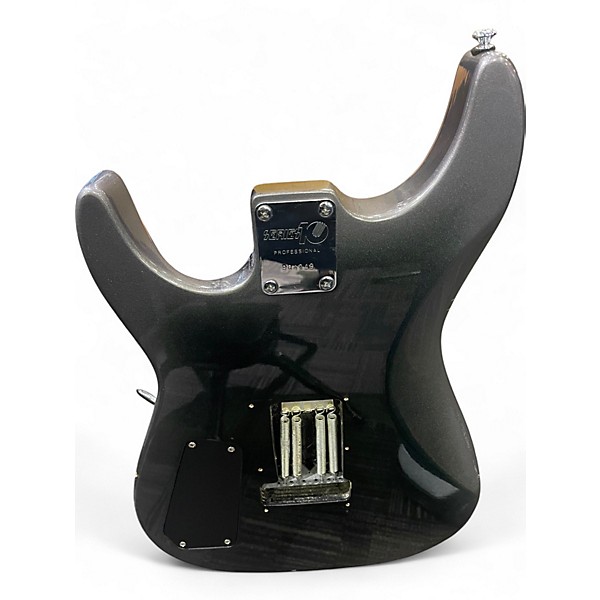 Used Series 10 HSS Metallic Silver Solid Body Electric Guitar