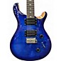 Used PRS SE Custom 24 Trans Blue Solid Body Electric Guitar