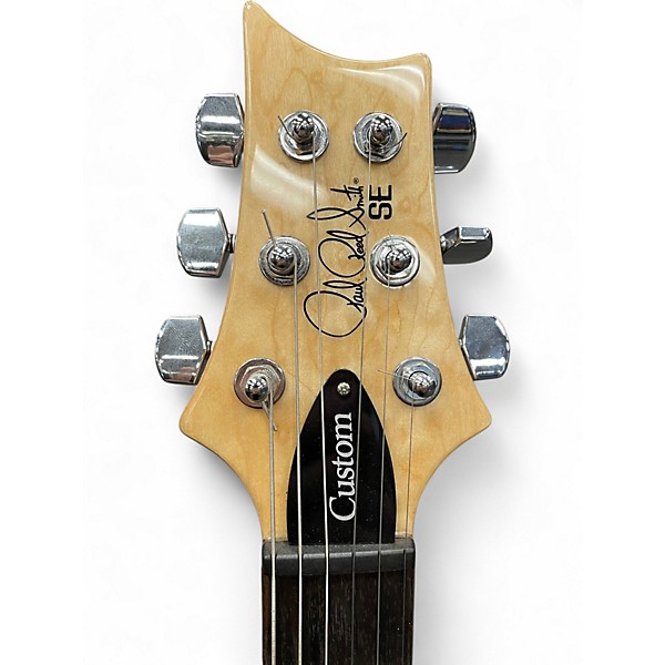 Used PRS SE Custom 24 Trans Blue Solid Body Electric Guitar