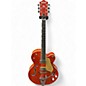 Used Gretsch Guitars G6120TFM-BSNV Orange Stain Hollow Body Electric Guitar thumbnail
