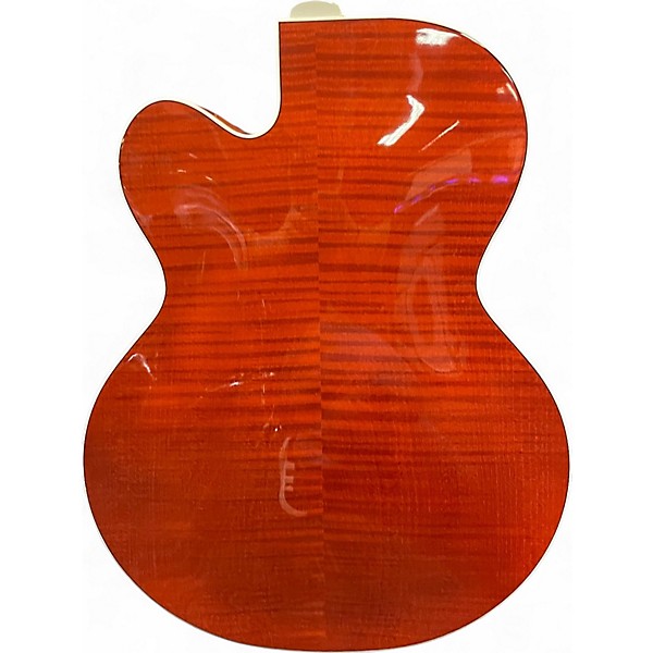 Used Gretsch Guitars G6120TFM-BSNV Orange Stain Hollow Body Electric Guitar