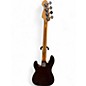 Used Fender Standard Precision Bass Burgandy Electric Bass Guitar