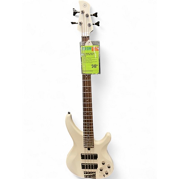 ベース TRBX304 White Yamaha TRBX304 - white Solid body electric bass