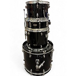 Used SPL 4 Piece 4 piece kit black Drum Kit