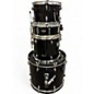 Used SPL 4 Piece 4 piece kit black Drum Kit thumbnail