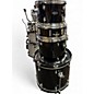 Used SPL 4 Piece 4 piece kit black Drum Kit