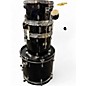 Used SPL 4 Piece 4 piece kit black Drum Kit