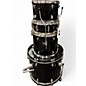 Used SPL 4 Piece 4 piece kit black Drum Kit
