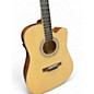Used Zager ZAD-50CE Natural Acoustic Electric Guitar