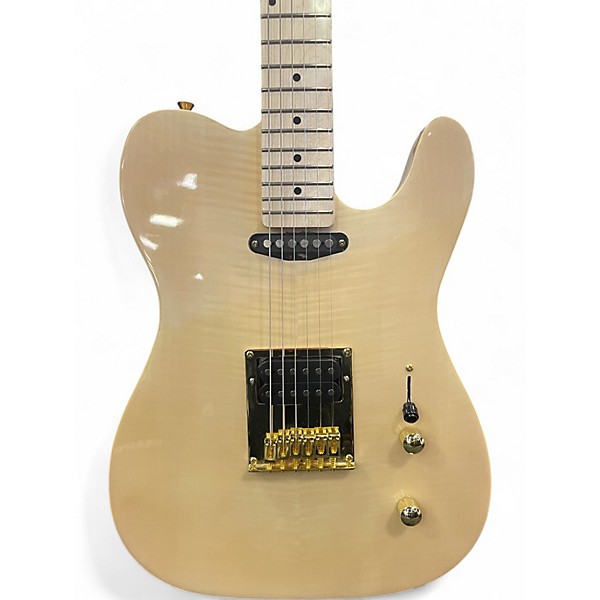 Used Cozart T-Style Blonde Solid Body Electric Guitar