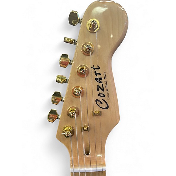 Used Cozart T-Style Blonde Solid Body Electric Guitar
