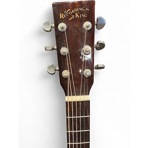 Used Recording King RD-10 Natural Acoustic Guitar