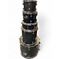 Used Dixon 5 Piece 5-Piece Complete Kit w/Hardware and Cymbals Blue/Gray Sparkle Drum Kit thumbnail