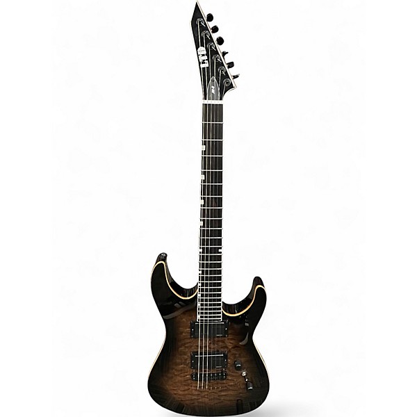 Used ESP LTD JM-II BLACK SHADOW BURST Solid Body Electric Guitar