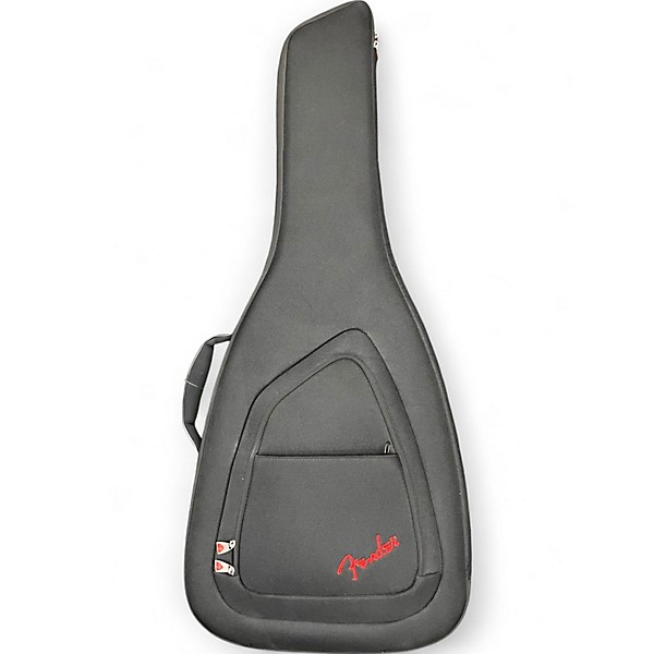 Used Fender Acoustasonic Jazzmaster Bourbon Burst Acoustic Electric Guitar