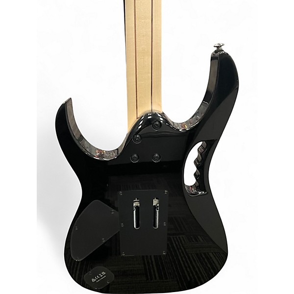 Used Ibanez JEM77P Black Solid Body Electric Guitar