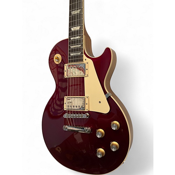 Used 2024 Gibson Les Paul Standard 60's Plain Top Sparkling Burgundy Solid Body Electric Guitar