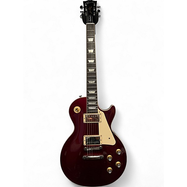 Used 2024 Gibson Les Paul Standard 60's Plain Top Sparkling Burgundy Solid Body Electric Guitar