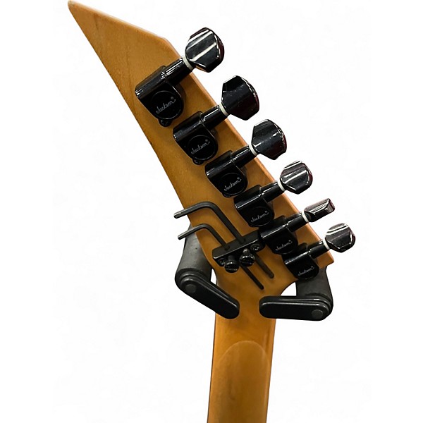 Used Jackson JS3T RHOADS PERFORMER FLYING V Trans Blue Solid Body Electric Guitar