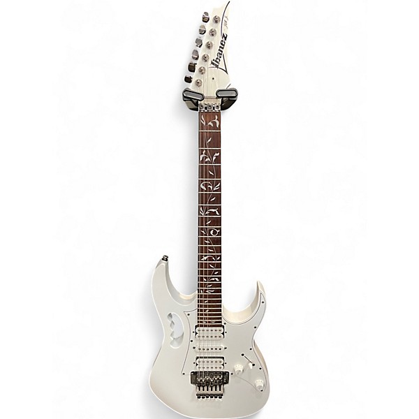 Used Ibanez JEMJR White Solid Body Electric Guitar