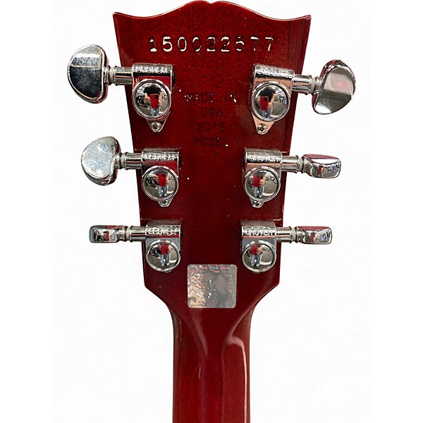 Used 2015 Gibson LES PAUL 100 SPECIAL DOUBLE CUT CHERRY