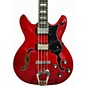 Used Hagstrom viking vikb-wtc Trans cherry Electric Bass Guitar