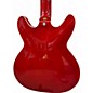 Used Hagstrom viking vikb-wtc Trans cherry Electric Bass Guitar
