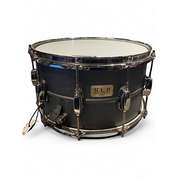 Used Slp 14X8 Big Black Snare Black Drum