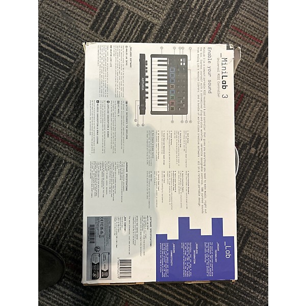 Used Arturia Minilab 3 MIDI Controller