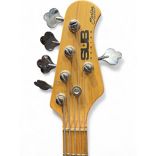 Used Sterling by Music Man SUB 5 Black Electric Bass Guitar