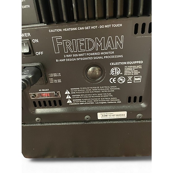Used Friedman ASM-12 Guitar Cabinet