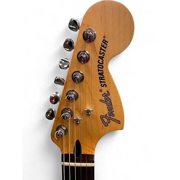 Used Fender DELUXE STRAT HSS RW TUNGSTEN TUNGSTON Solid Body Electric Guitar