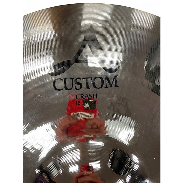 Used Zildjian 18in A Custom Crash Cymbal