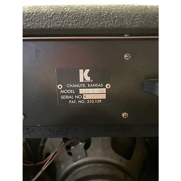 Used Kustom III Lead SC Guitar Combo Amp