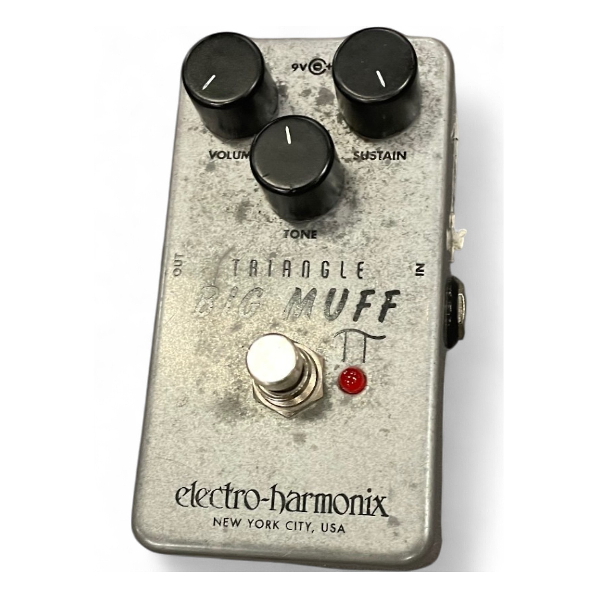 ギター BIG MUFF TRIANGLE Electro-Harmonix Triangle Big Muff Reissued Fuzz Pedal