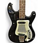 Vintage 1960s Hagstrom futurama h-1 Black and White Electric Bass Guitar