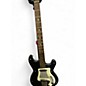 Vintage 1960s Hagstrom futurama h-1 Black and White Electric Bass Guitar