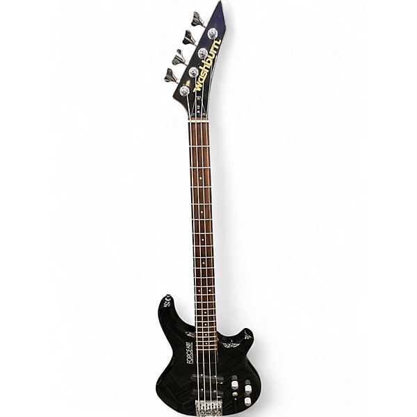 Used Washburn B-10 Black Electric Bass Guitar