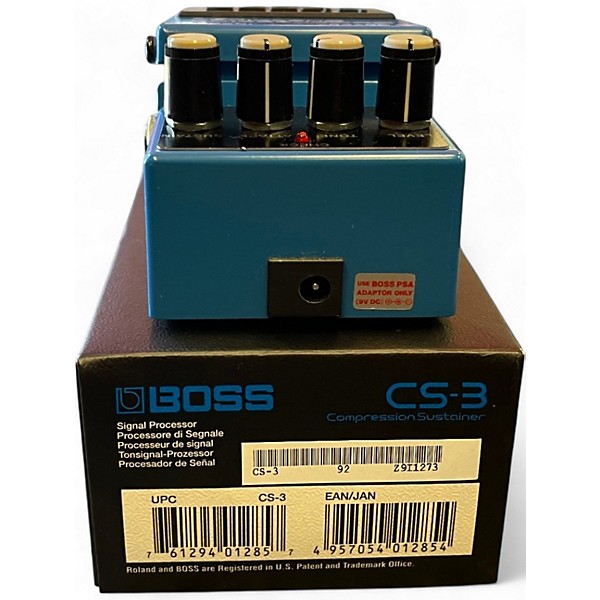 Used BOSS CS3 Compressor Sustainer Effect Pedal