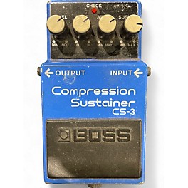 Used BOSS CS3 Compressor Sustainer Effect Pedal