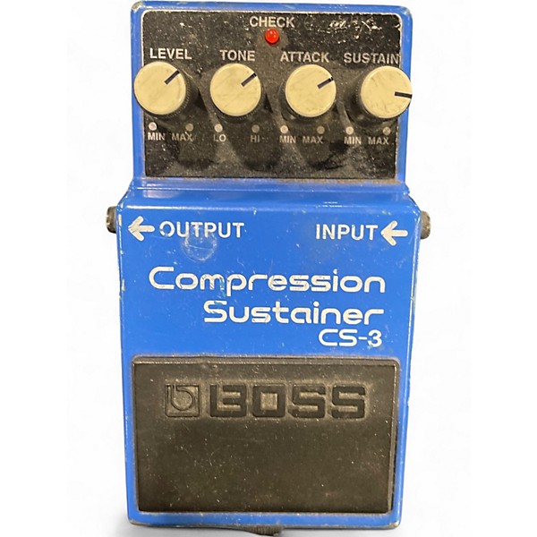 Used BOSS CS3 Compressor Sustainer Effect Pedal