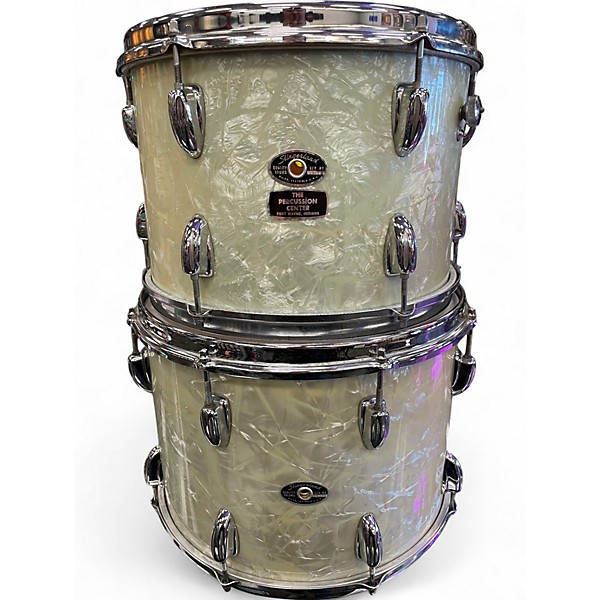 Vintage 1980s Slingerland 4 Piece 4 PIECE KIT PEARLOID Drum Kit